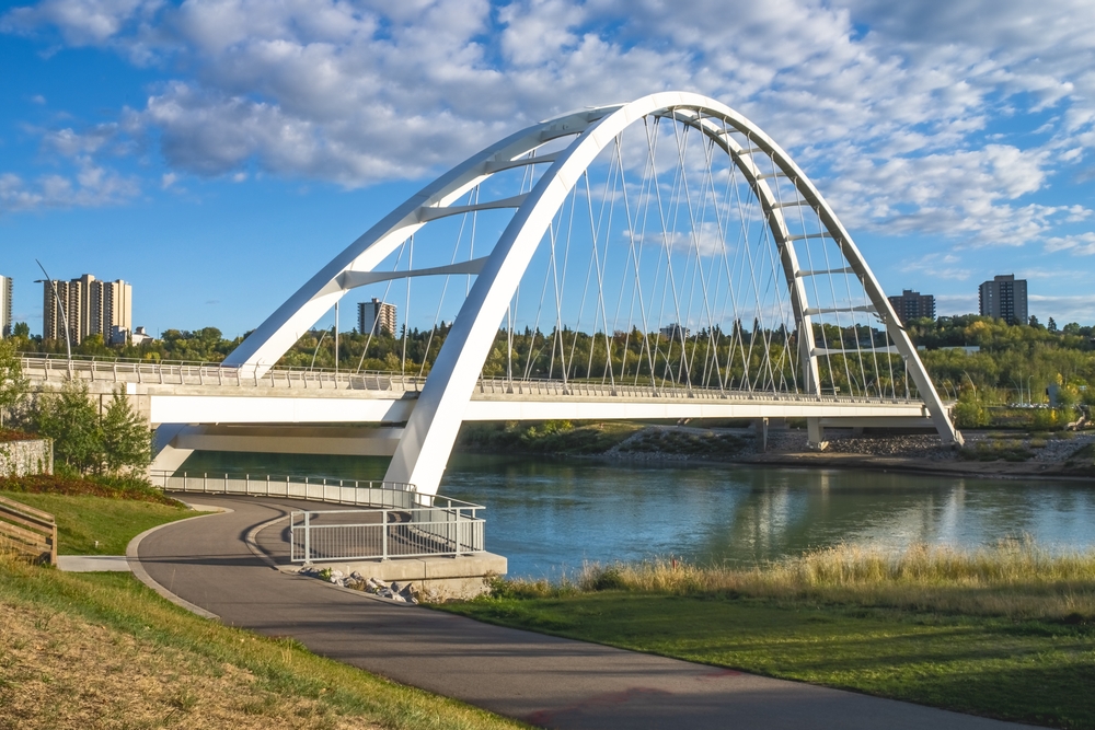 North Saskatchewan River in Edmonton